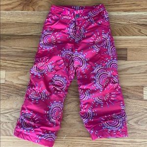Girls Columbia ski/ snow pants.